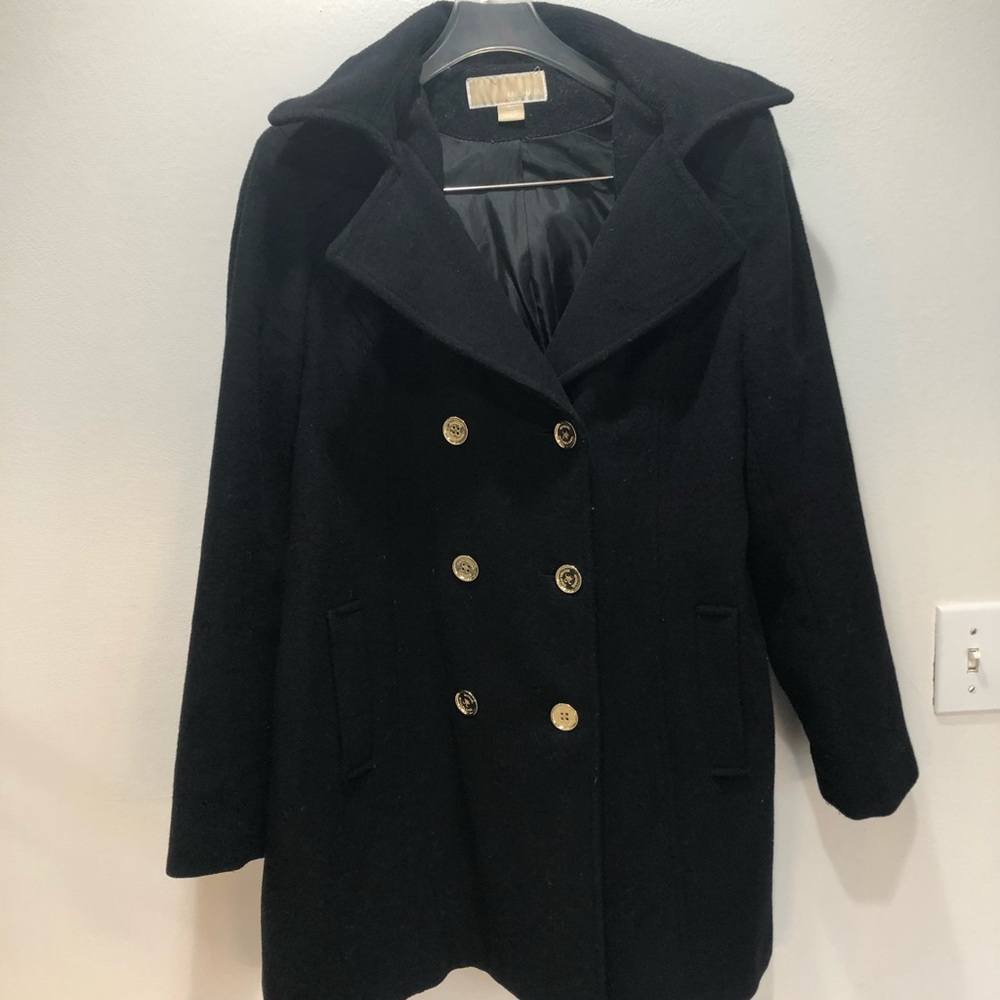 Michael Kors Black Peacoat